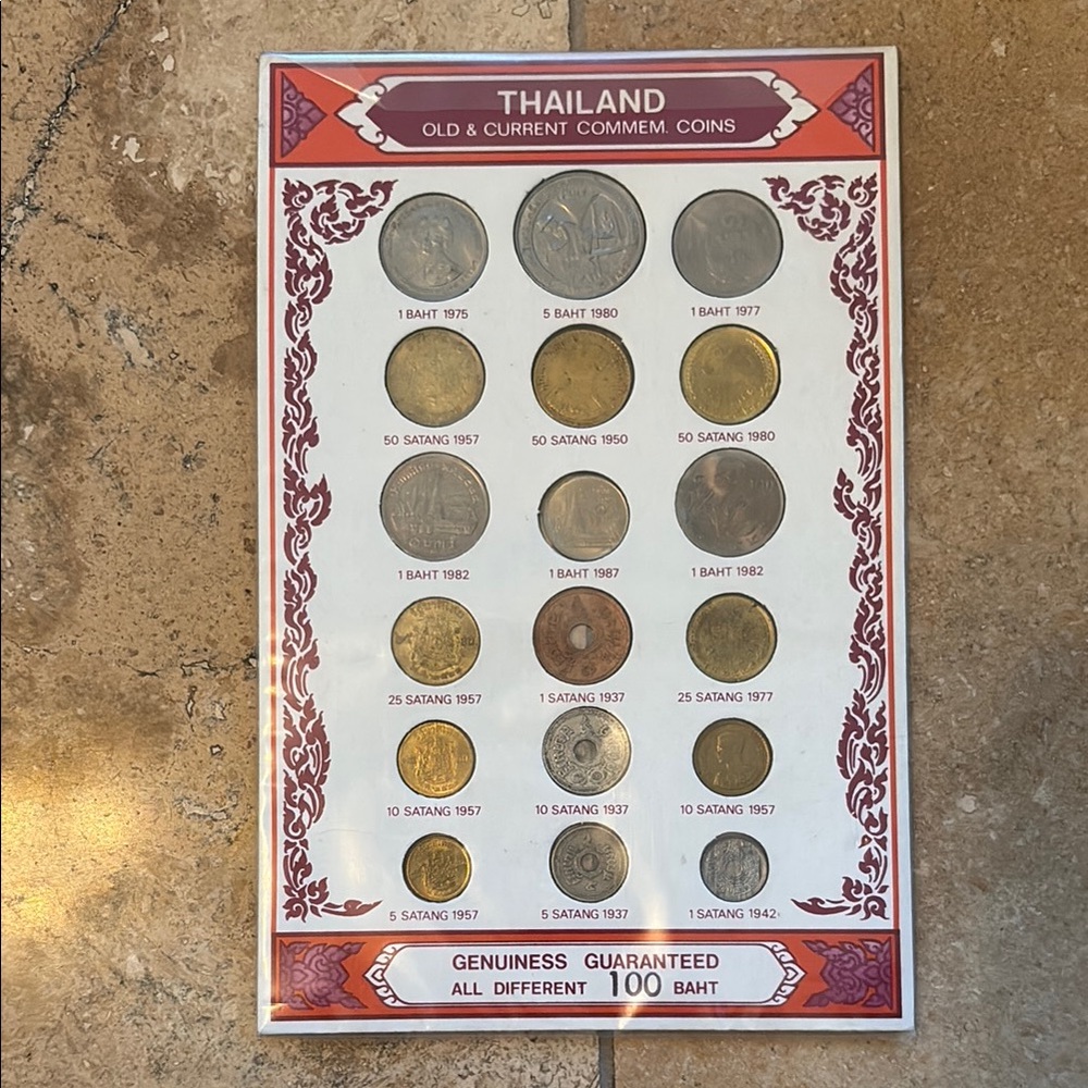 Thailand Commemorative Coin Collection 1942-1987
